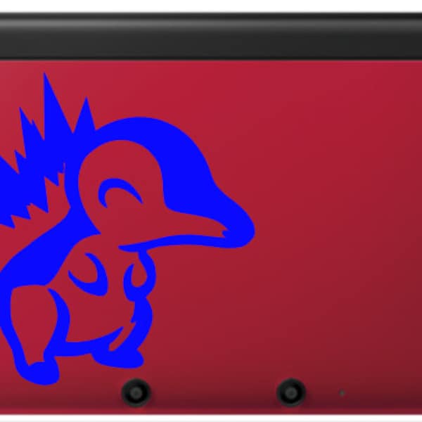 Cyndaquil Vinyl Decal - Pokemon - Vinyl Decal, Gamer Gift, Car Decal, Wall Decal, Nerdy, Geeky, Sticker, Video Gaming Gift, Nintendo Switch