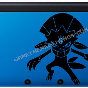 Weavile Vinyl Decal Pokemon Vinyl Decal, Gamer Gift, Car Decal, Wall Decal, Nerdy, Geeky, Sticker, Video Gaming Gift, Nintendo Switch image 1