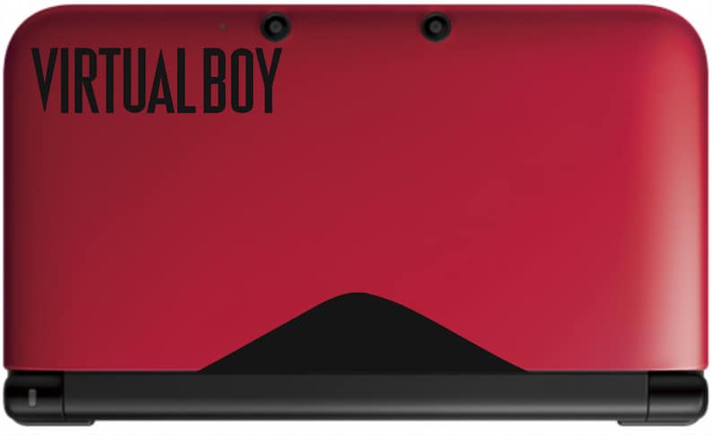 Virtual Boy Vinyl Decal Kit Nintendo Console  Vinyl Decal image 2