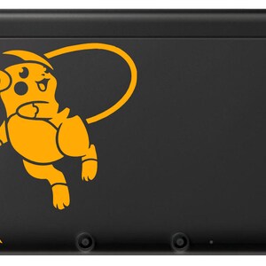 Calcomanía de vinilo Raichu - Pokémon - Calcomanía de vinilo, regalo para jugadores, calcomanía para autos, calcomanía para pared, nerd, geek, pegatina, regalo de videojuegos, evolución de Pikachu