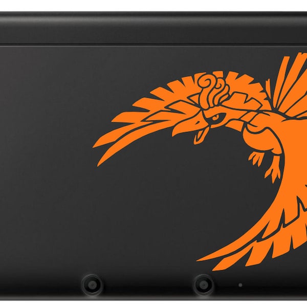 Ho-oh Vinyl Decal - Pokemon - Vinyl Decal, Gamer Gift, Car Decal, Wall Decal, Nerdy, Geeky, Sticker, Video Gaming Gift, Legendary