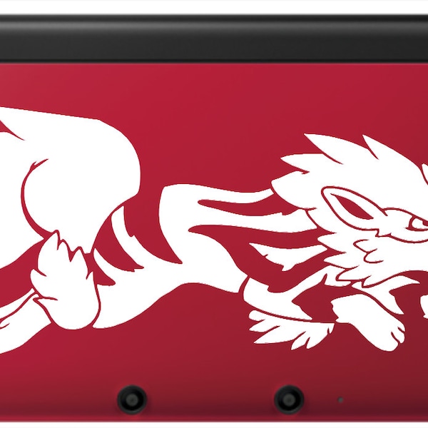 Arcanine Vinyl Decal - Pokemon - Vinyl Decal, Gamer Gift, Car Decal, Wall Decal, Nerdy, Geeky, Sticker, Video Gaming Gift, Nintendo Switch