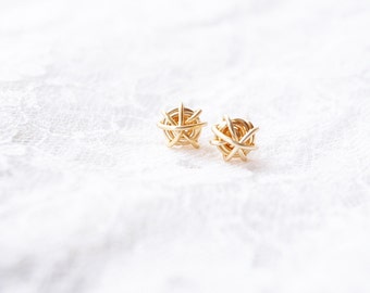 Tie The Knot Earrings / Bridesmaids Gifts / Knotted Earrings / Gold Knot Earrings / Bridesmaids Jewelry / Infinity Knot Earrings