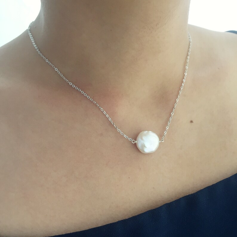 Pearl Necklace / Bridesmaids Necklaces / Bridesmaids Gift / Etsy