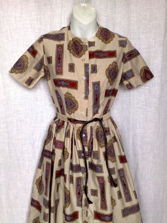 Vintage 50's Tea & Crumpets Frock