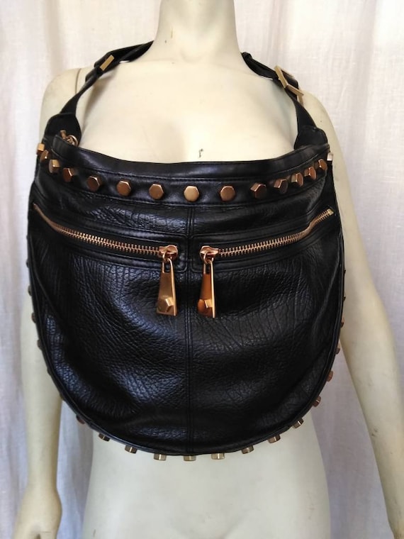 Half Moon Heavy Metal Handbag