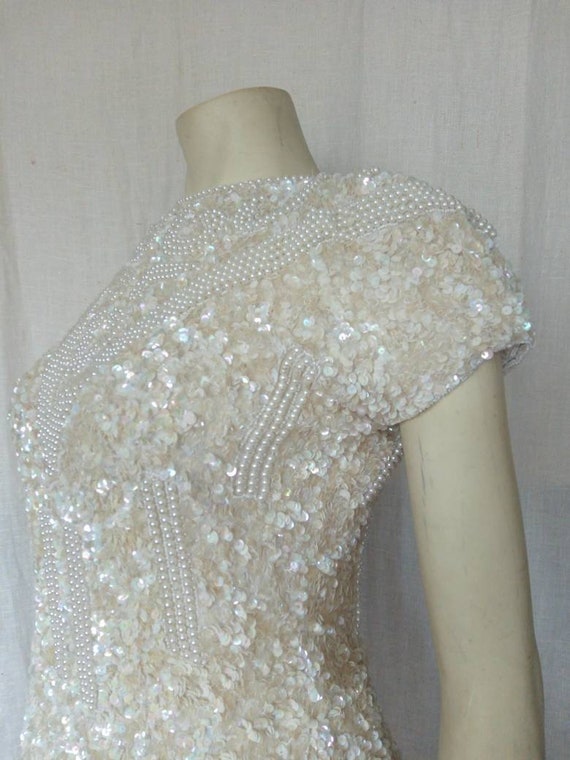 70s Pearl Encrusted Top