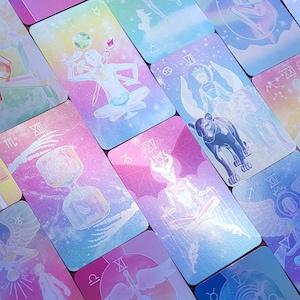Cartes simples du Shiny Prism Tarot Mini
