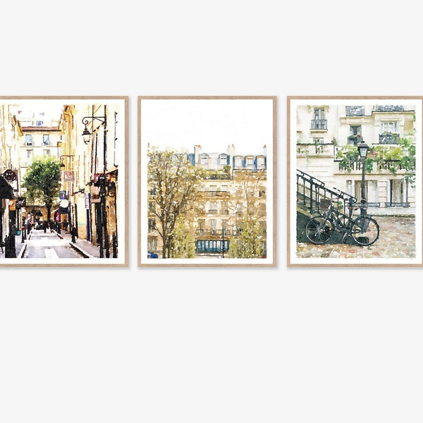 Special Listing - Provence France Street, Paris France Building, Paris France Bicycle Scene, 8x10, 11x14, 16x20