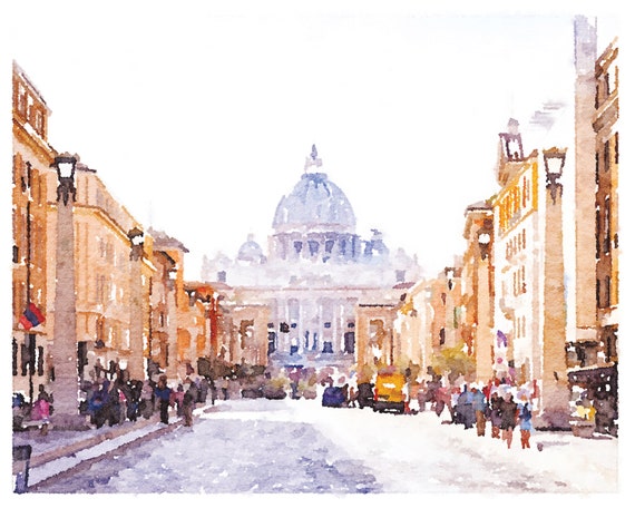 The Vatican（高品質カラー印刷）