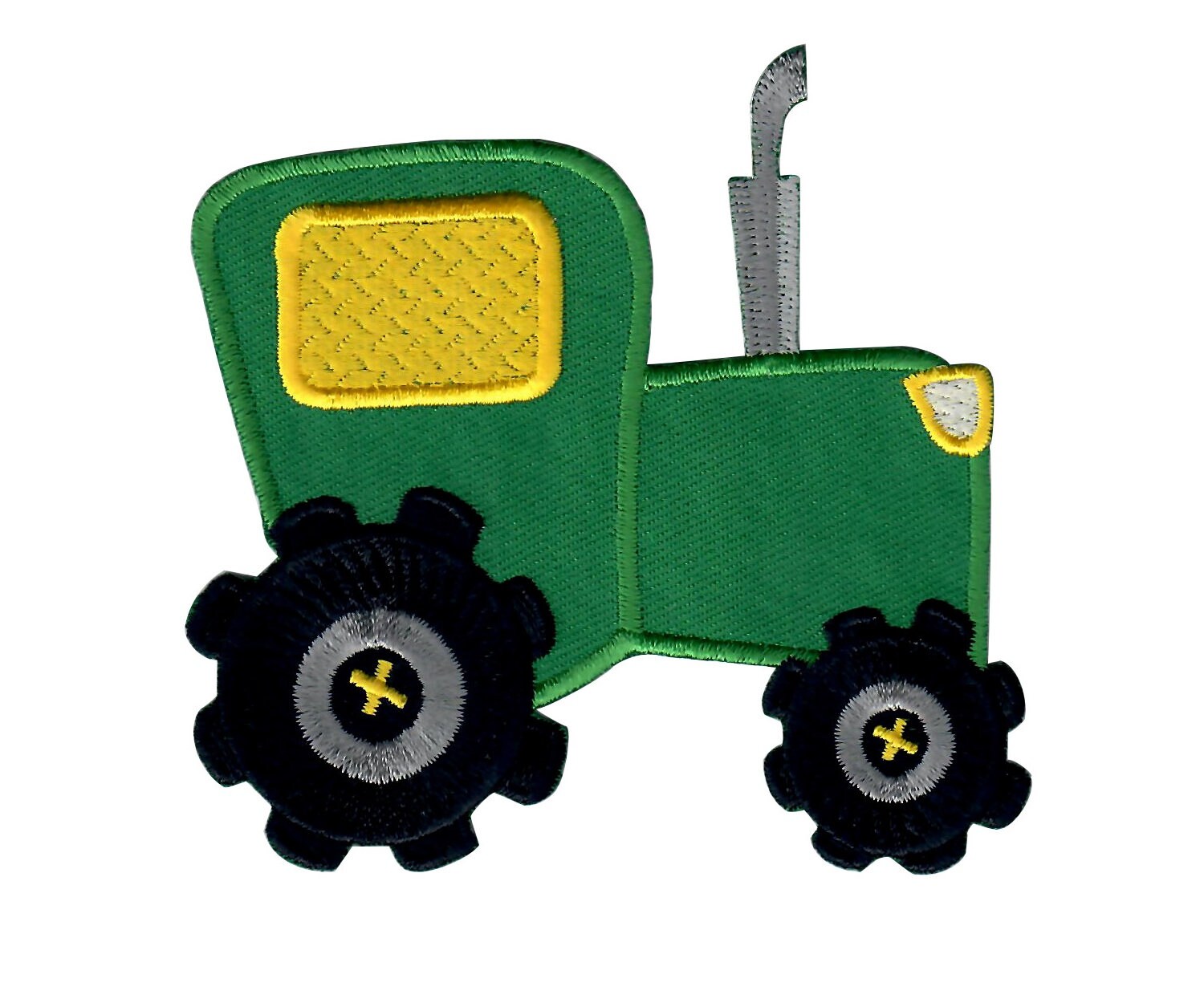 Tractor Iron-On Patch Embroidered Applique - Kids / Baby