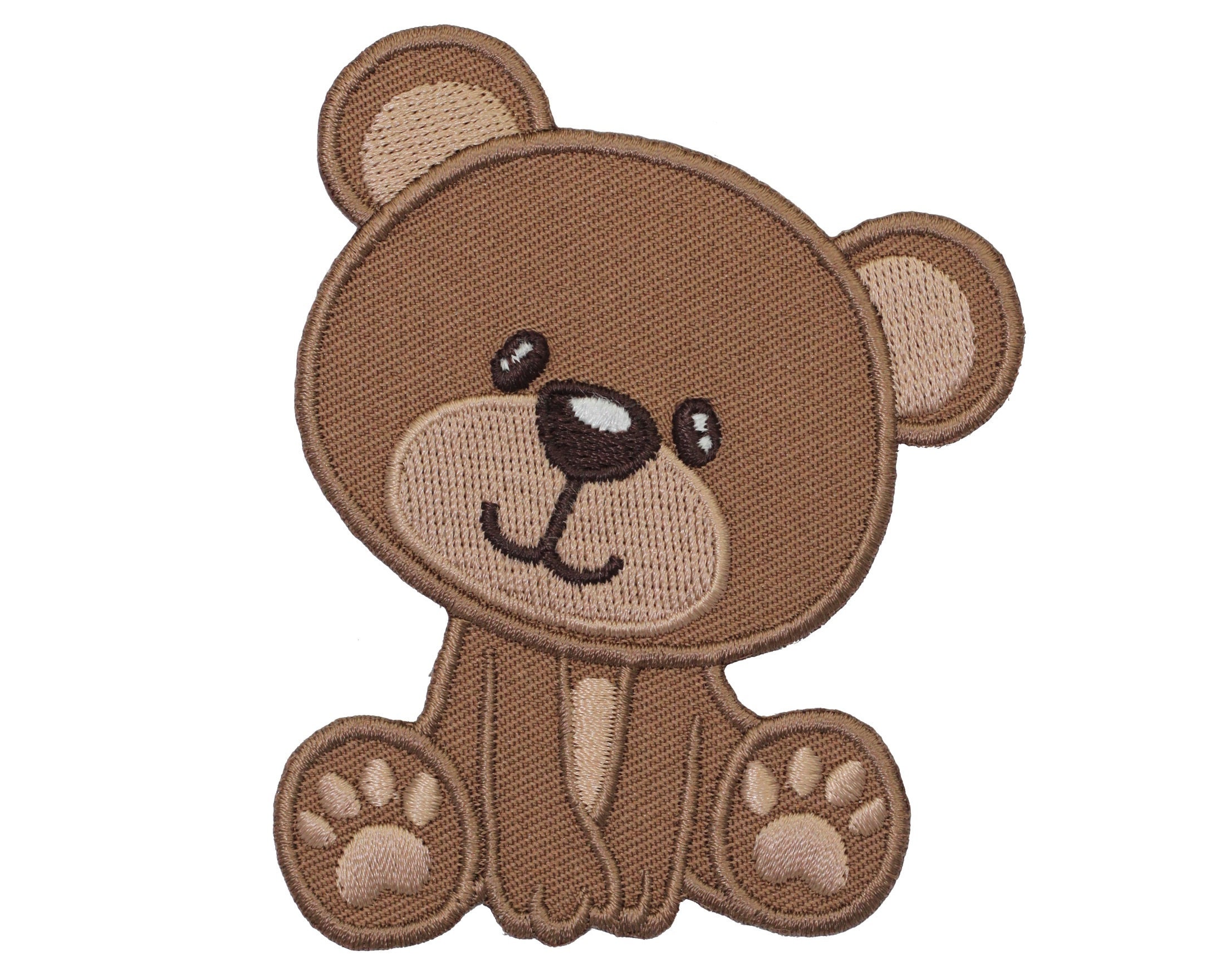 Teddy Bear Patch Iron On or Sew On Embroidered Applique for clothing …