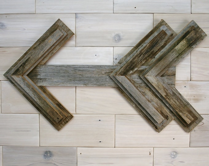 Barn Wood Arrow Wall Decor