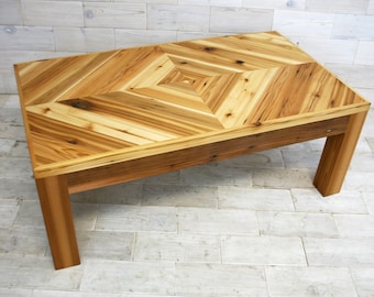 Reclaimed Wood Coffee Table | Diamond Design