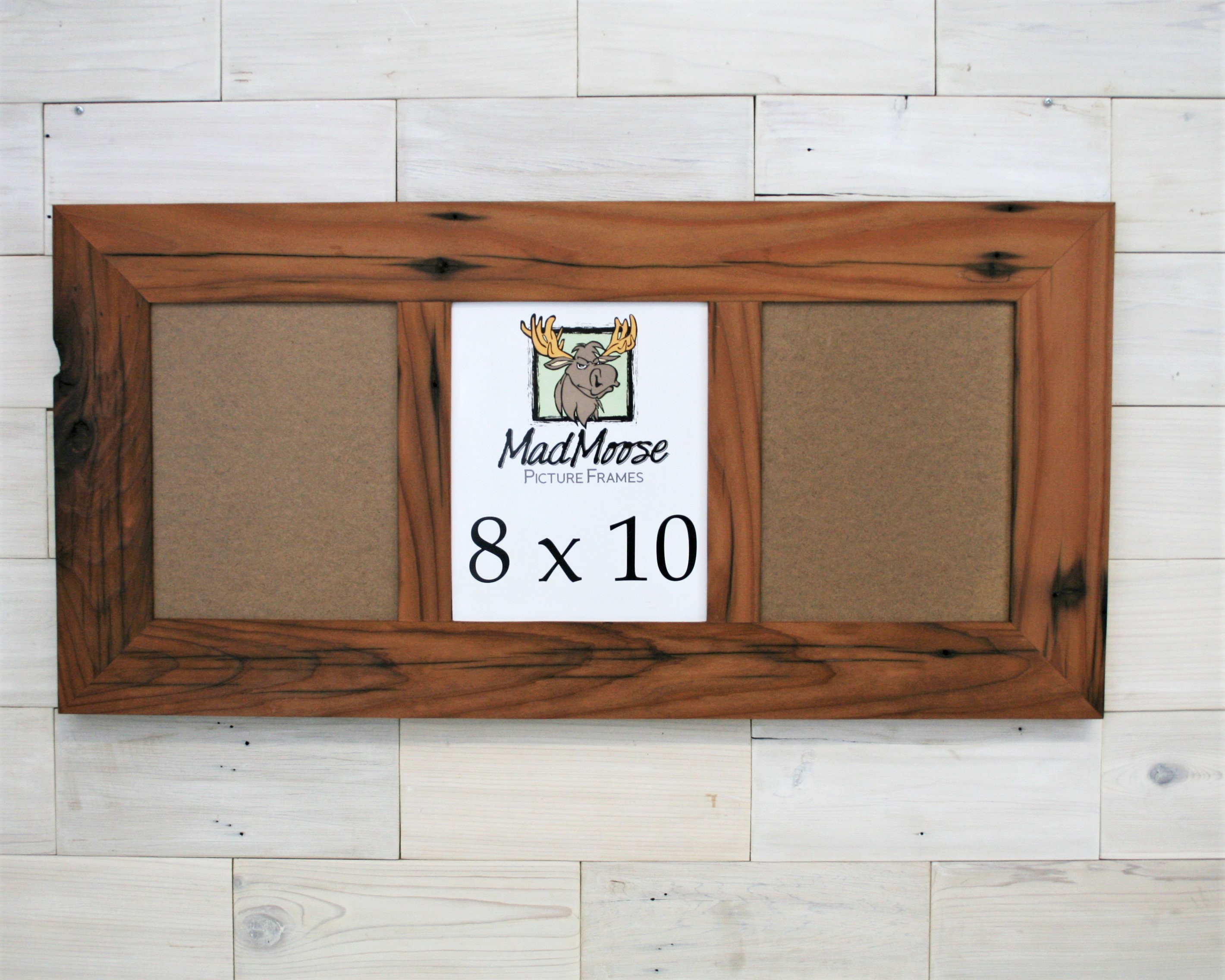 Reclaimed redwood handmade gallery picture frame 16x20