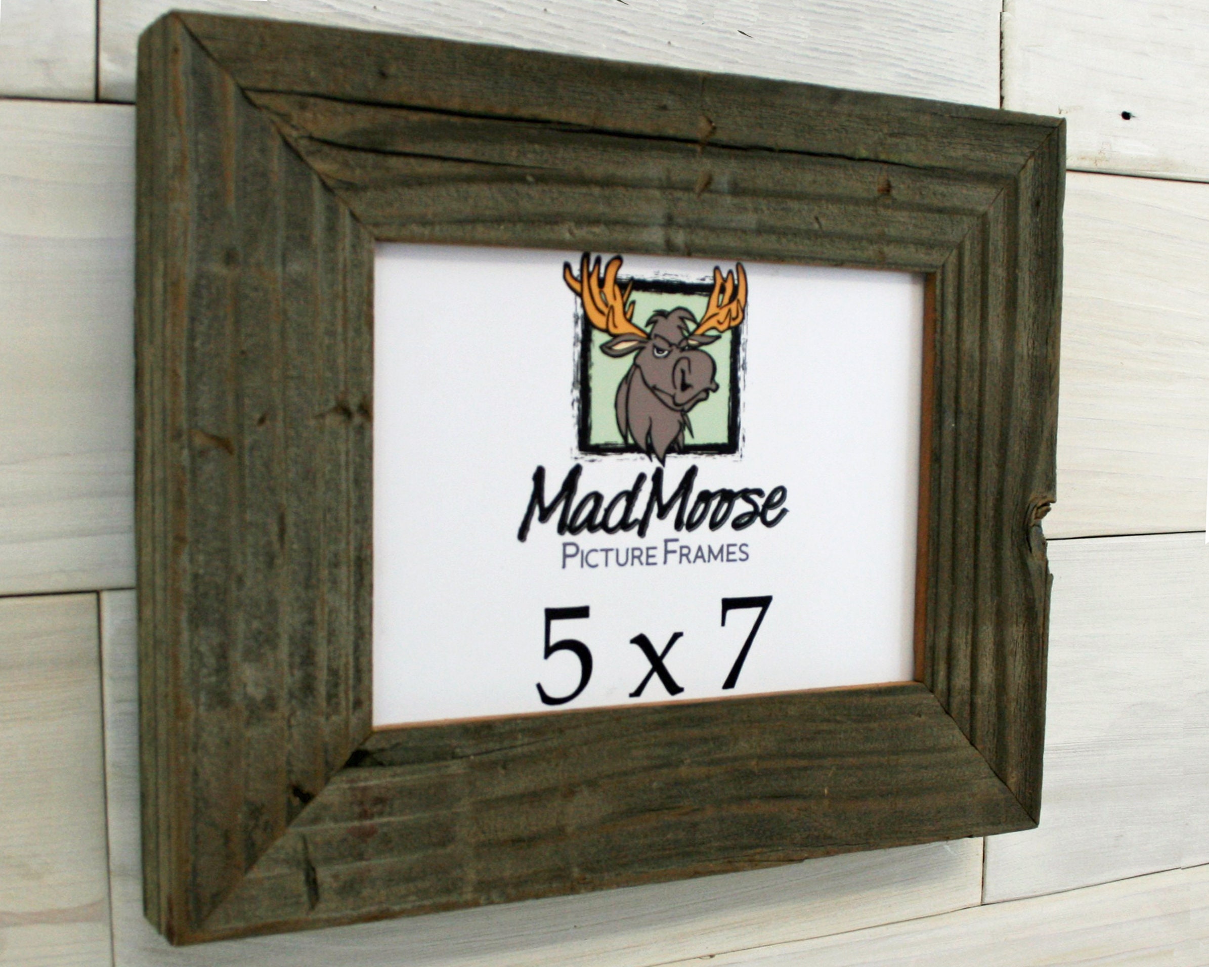 Barn Wood Picture Frame Classic2 choose your size 4 x 4 up to 20 x 20