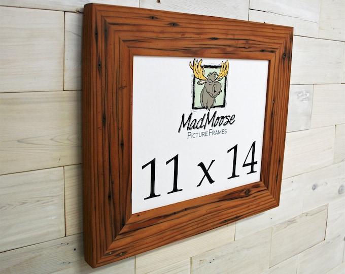 Reclaimed Redwood Picture Frame - Classic 3" | choose your size 12" x 20" up to 30" x 40"