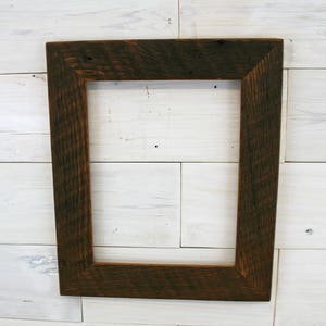 Antique Oak Picture Frame Classic-2&quot; | choose your size 12&quot; x 20&quot; up to 30&quot; x 40&quot;