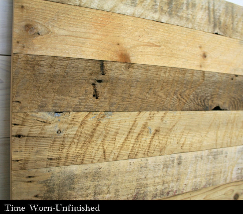 all bed sizes Texture Horizon Design Barn Wood Hanging Headboard Panel
