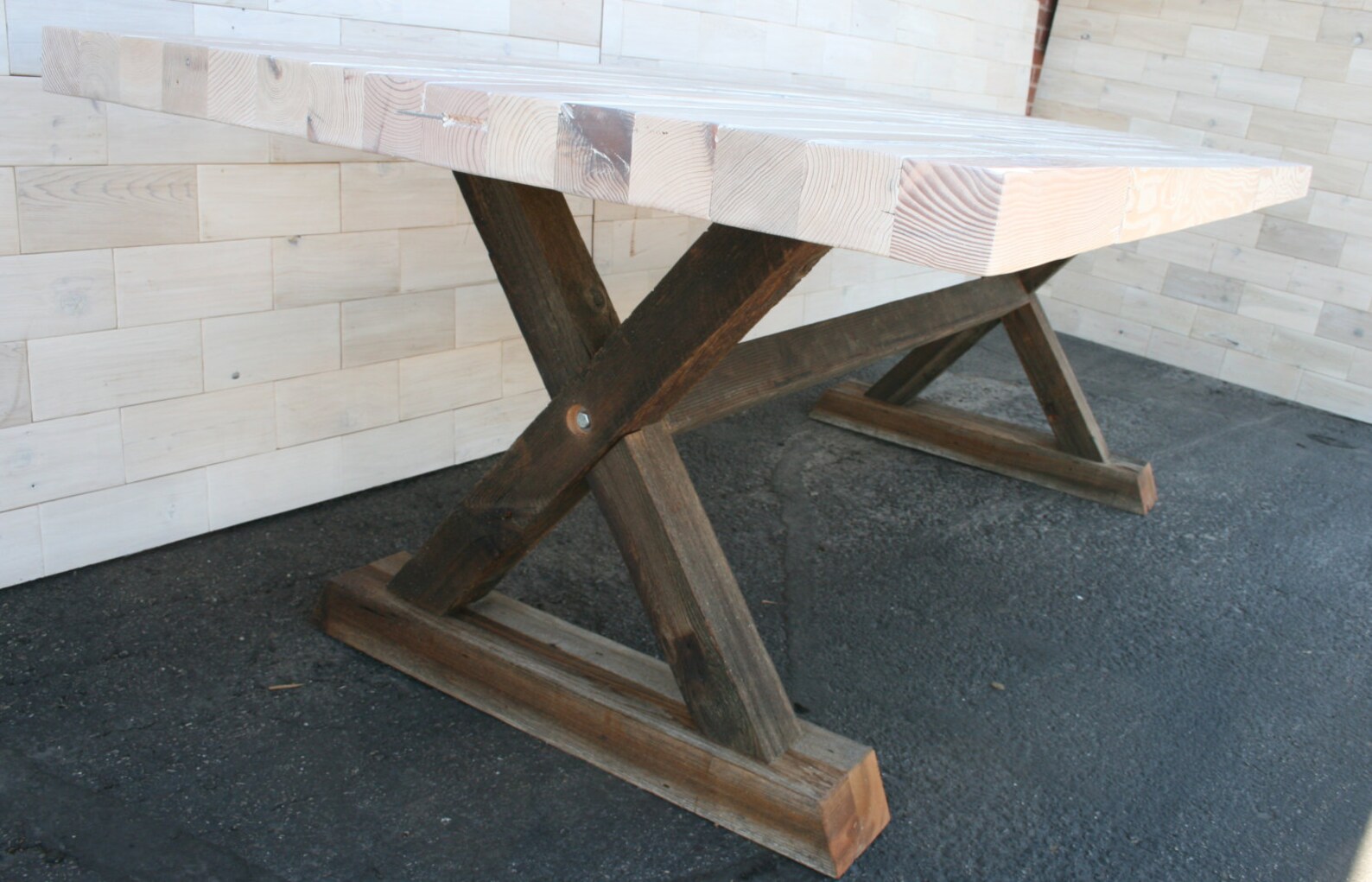 Barn Rustic Table Legs Reclaimed Wood Dining Table With Barn Wood