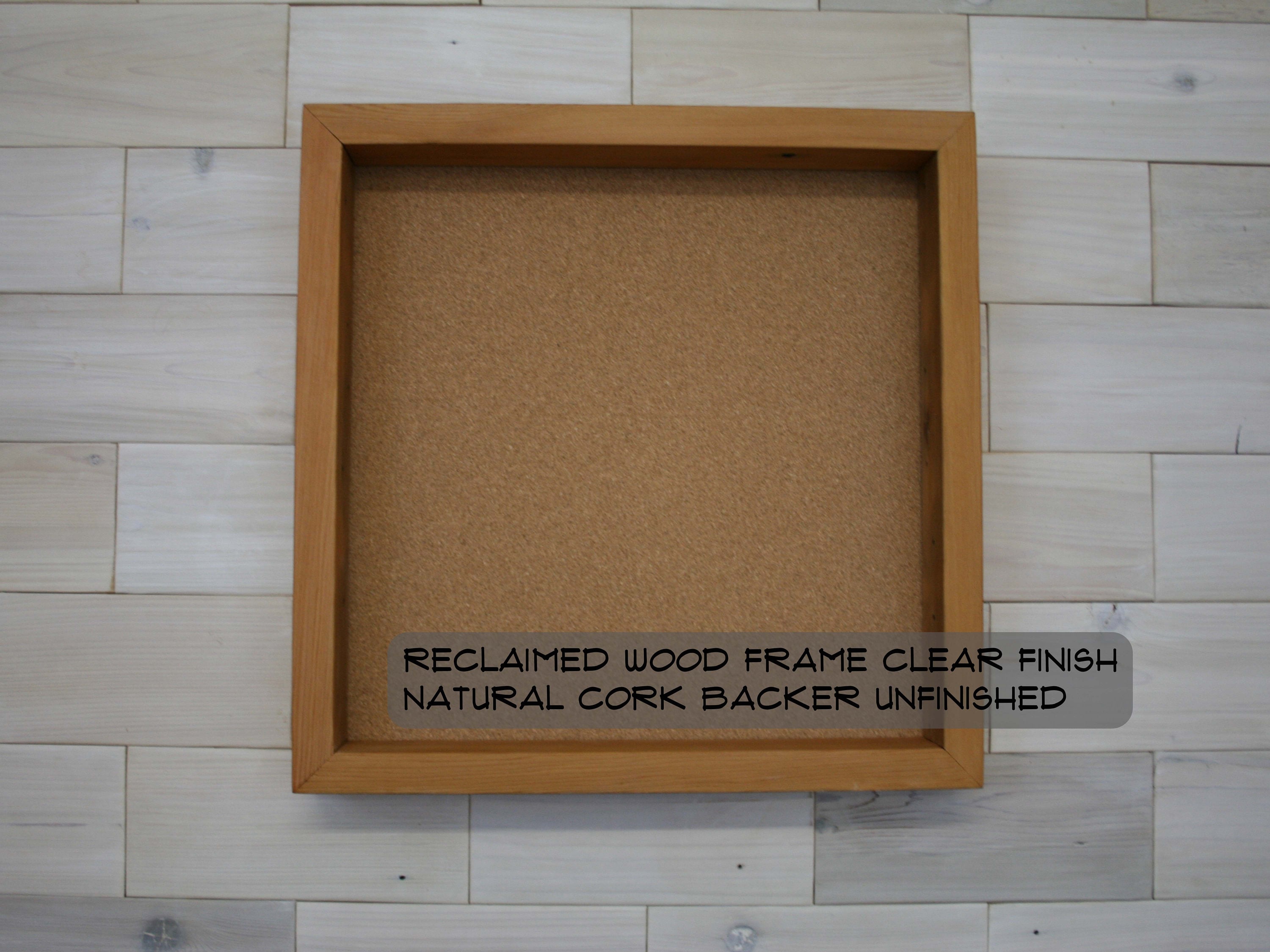 Reclaimed Wood Shadow Box 24 x 24 x 2 with Etsy