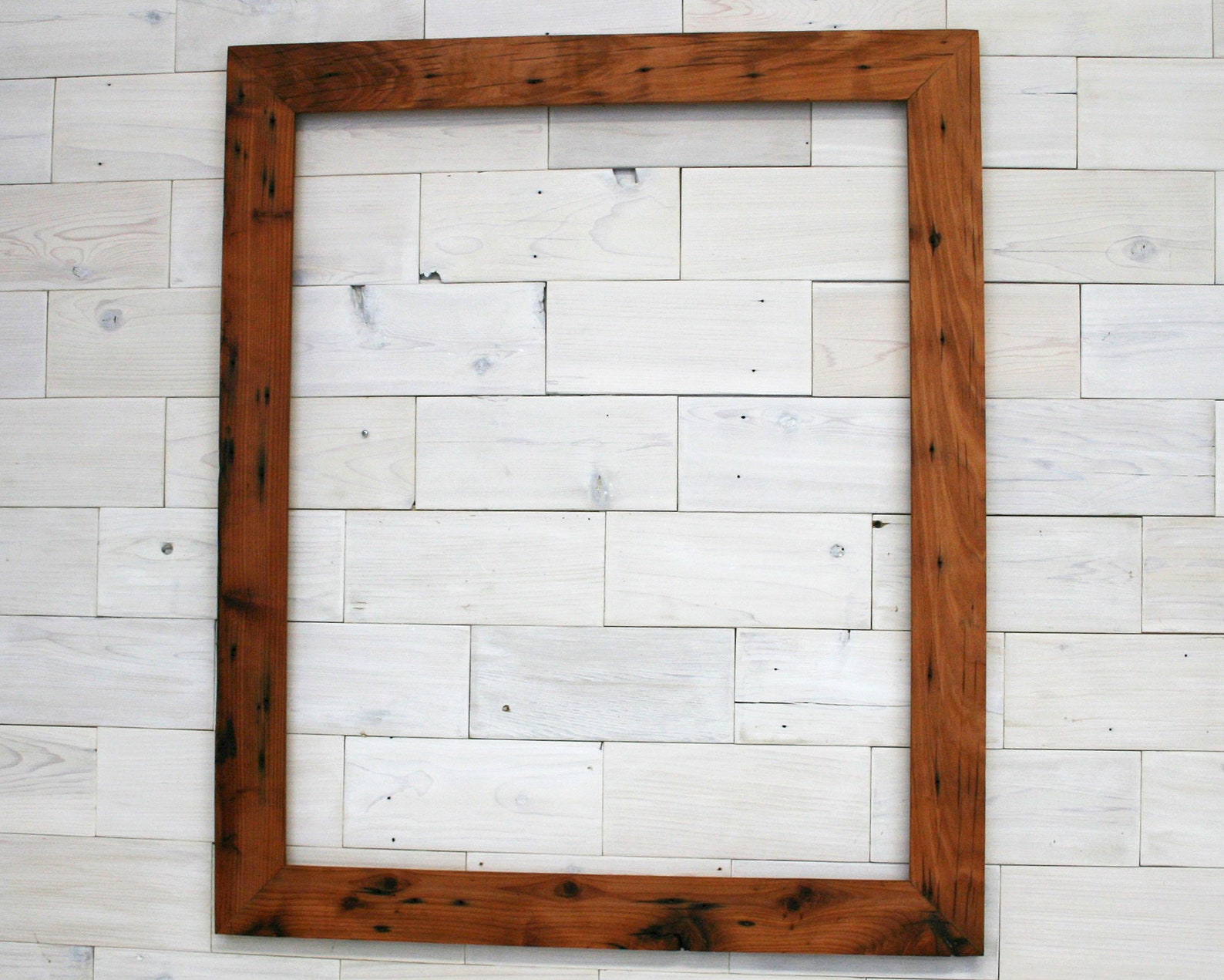 Reclaimed Redwood Picture Frame Classic 2 Choose Etsy