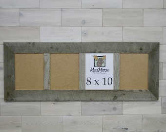 Multi Pane Barn Wood Picture Frame Classic-3"