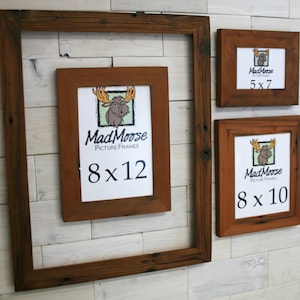 LG Reclaimed Redwood Picture Frame Classic-1.25&quot; | choose your size 12&quot; x 20&quot; up to 30&quot; x 40&quot;