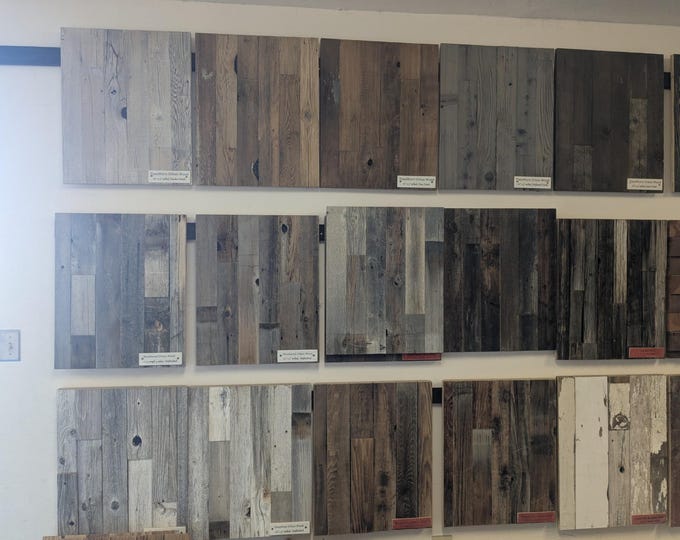 Weathered Wood Finish Sample