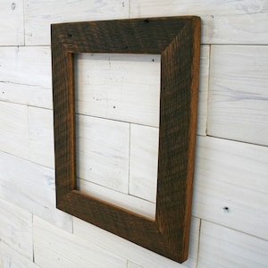 XL Antique Oak Picture Frame Classic-2&quot; | choose your size 24&quot; x 30&quot; up to 40&quot; x 48&quot;