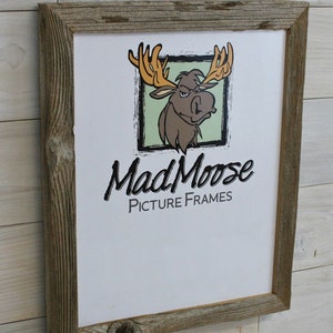 XL Barn Wood Picture Frame Classic-1.25&quot; | choose your size 24&quot; x 30&quot; up to 40&quot; x 48&quot;
