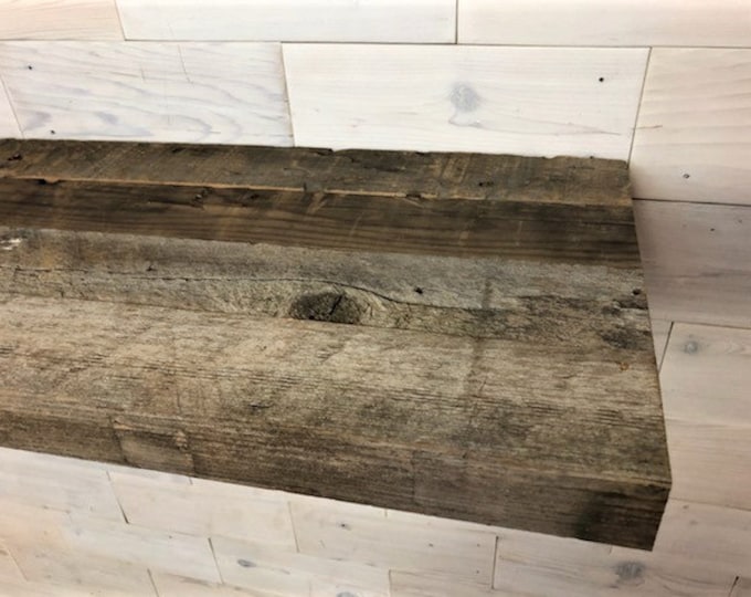 Reclaimed Barn Wood Shelf