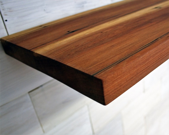 Reclaimed Redwood Solid Wood Shelf - Etsy