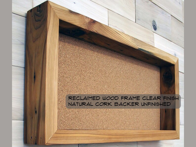 Reclaimed Wood Shadow Box 24 x 12 x 2 with Etsy