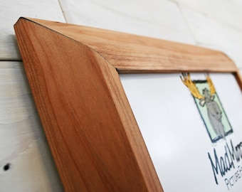 Reclaimed Redwood Picture Frame Inclined-2" | choose your size 4" x 4" up to 20" x 20"