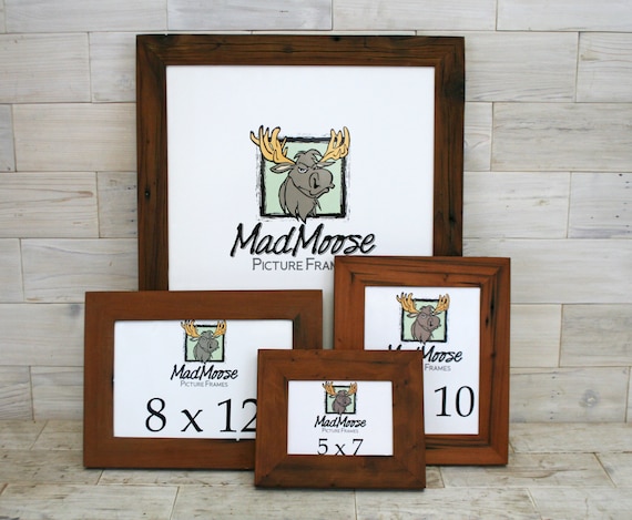 Reclaimed Redwood Picture Frame Classic-1.25