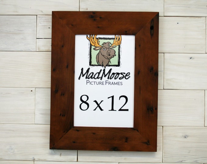 Reclaimed Redwood Picture Frame Classic-3" | choose your size 4" x 4" up to 20" x 20"