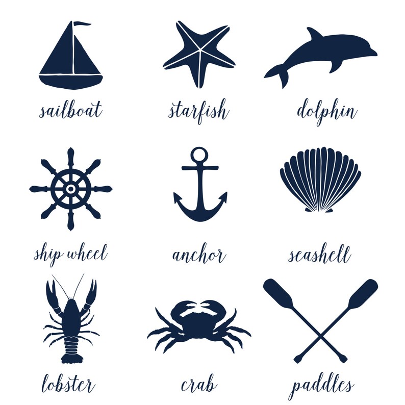 Nautical Wedding Guest Book Wedding Guestbook Custom Guest Etsy