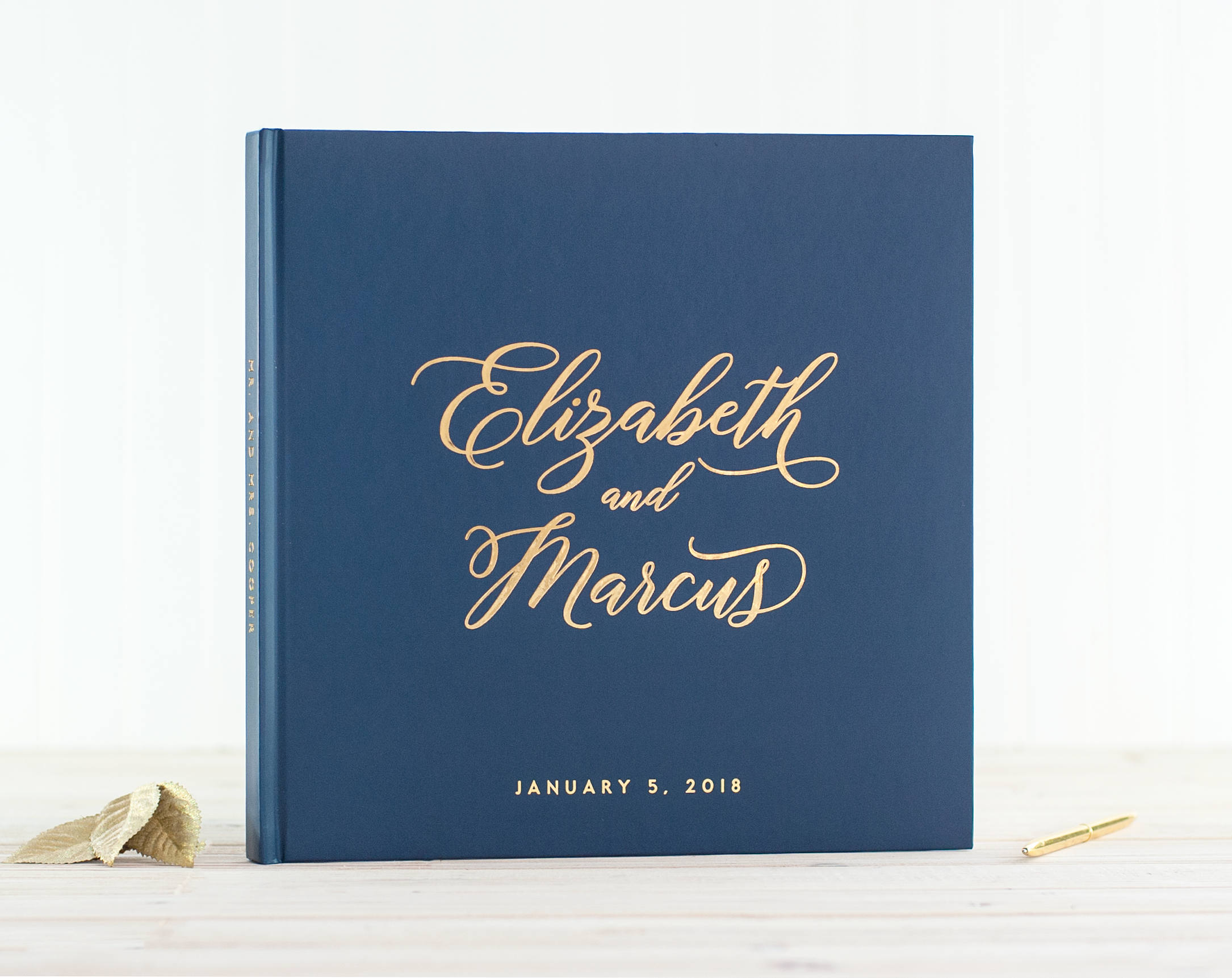 wedding guest book wedding guestbook foil guest book guest sign in book wedding