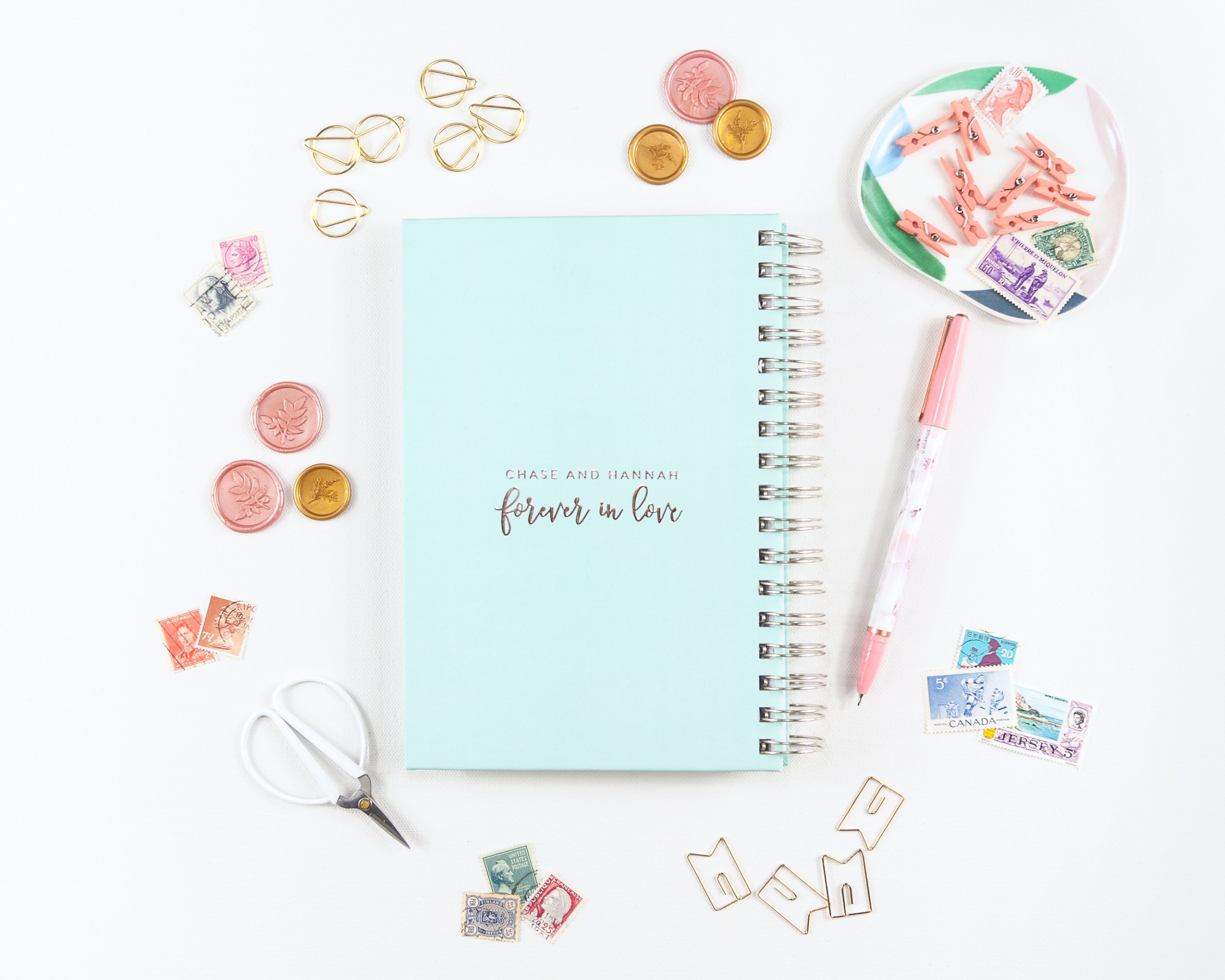 Rose Gold Wedding Planner Shower Gift