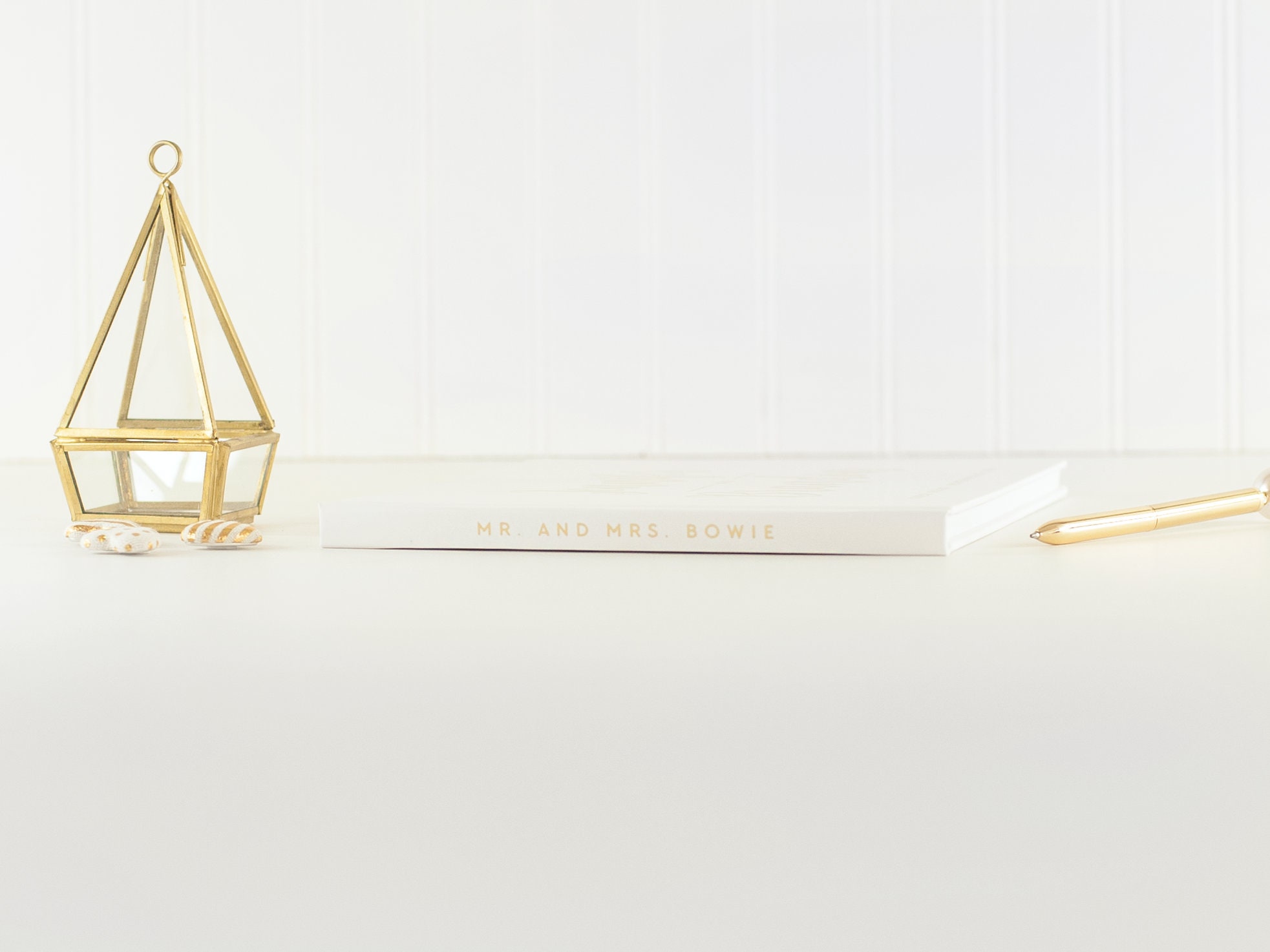 Gold Wedding Guest Book Wedding Guestbook gold foil Guest Book Etsy