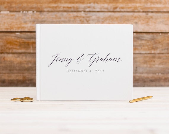 Custom Guest Book Set or Photo Album Choice of Colors Custom Guest Book Set or Photo Album Choice of Colors