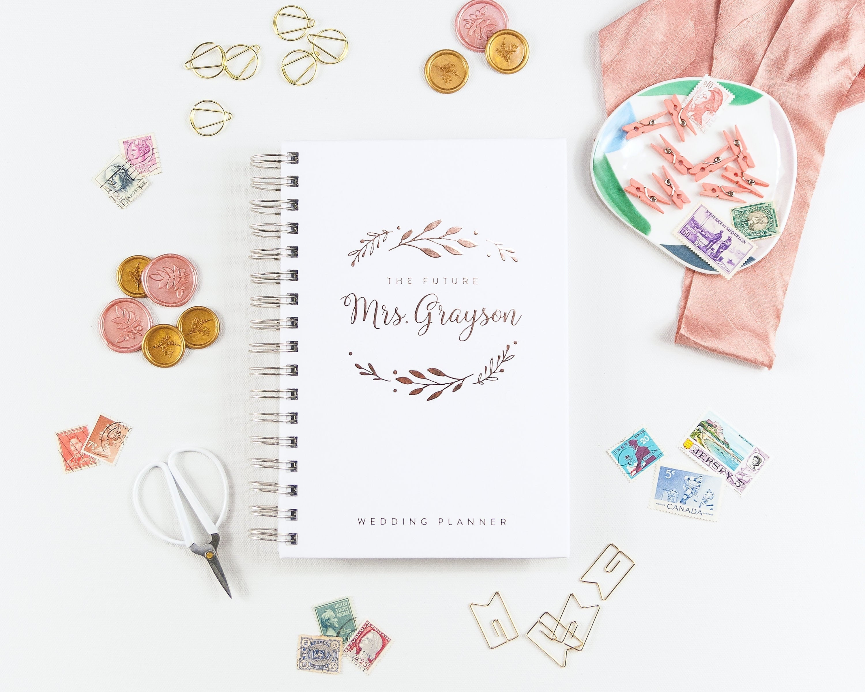 wedding planner notebook