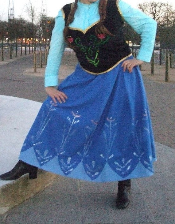 anna frozen costume adult