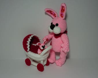 DEUTSCHE PDF Häkelanleitung - Amigurumi - Oster - Häschen