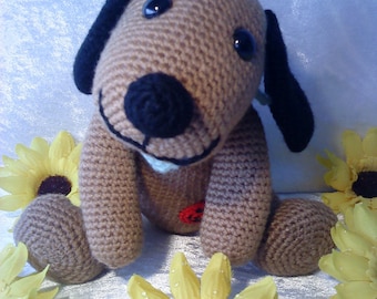 DEUTSCHE PDF Häkelanleitung - Amigurumi " Hund Benno"