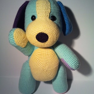 DEUTSCHE PDF Häkelanleitung Amigurumi Der Hundeteddy image 2