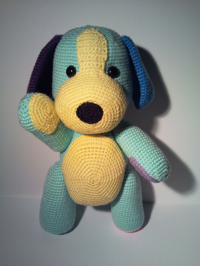 DEUTSCHE PDF Häkelanleitung Amigurumi Der Hundeteddy image 2