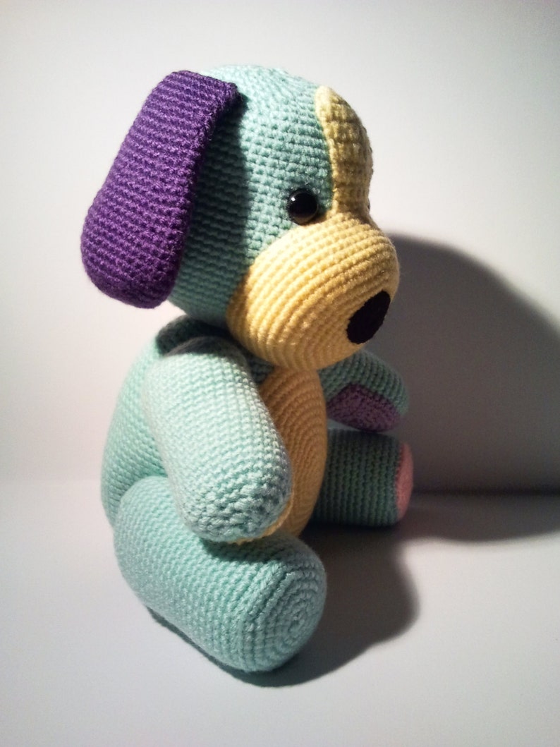 DEUTSCHE PDF Häkelanleitung Amigurumi Der Hundeteddy image 5