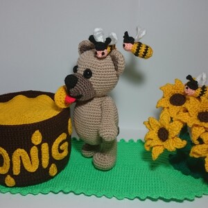 DEUTSCHE PDF Häkelanleitung Amigurumi Teddy Leckermäulchen image 3